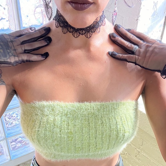 Tube top. Worn a few times. Must be hand washed. - Picture 2 of 2